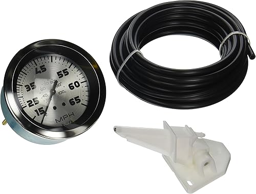 Miniatura 8 de Sierra International 67283P Sterling 0 a 35 Mph Dial Range Kit de velocímetro resistente a arañazos y niebla, 3 pulgadas, negro