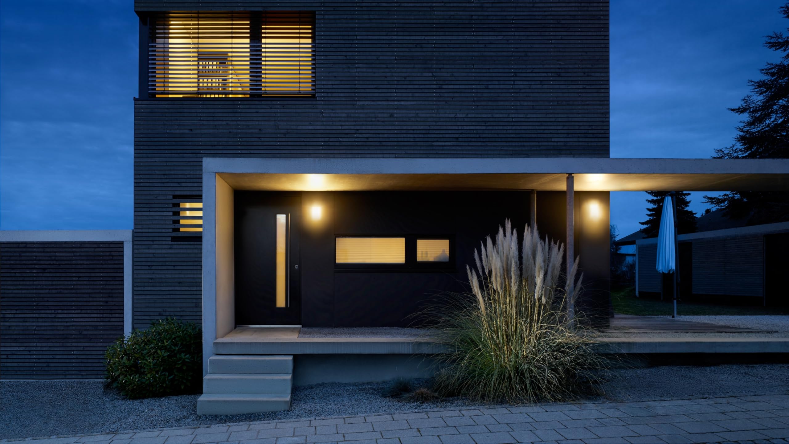Steinel luminaire extérieur L 240 LED inox - applique murale LED - détecteur de mouvement 180° - portée 10m - puissance 7 -5W