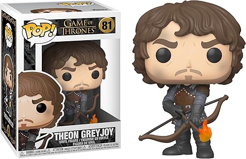 Miniatura 5 de Theon Greyjoy Fun ko P o p ! - Figura de vinilo con 1 protector gráfico compatible con 'ToysDiva' (081 - 44821 - B)