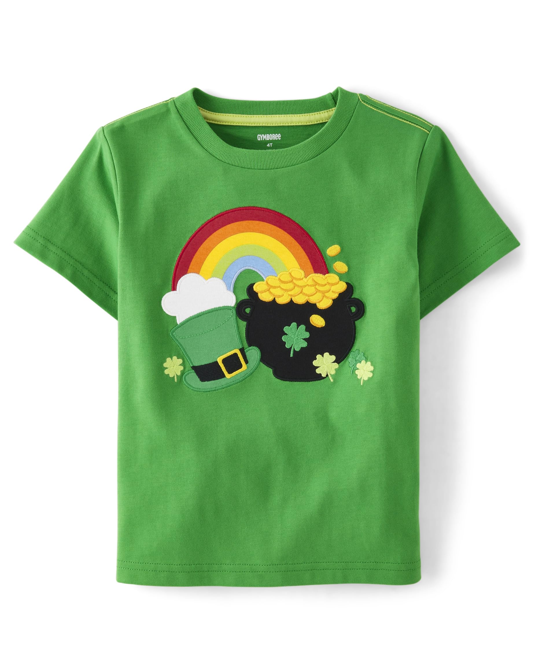 Gymboree Boys and Toddler All Holidays Short Sleeve Embroidered Tops