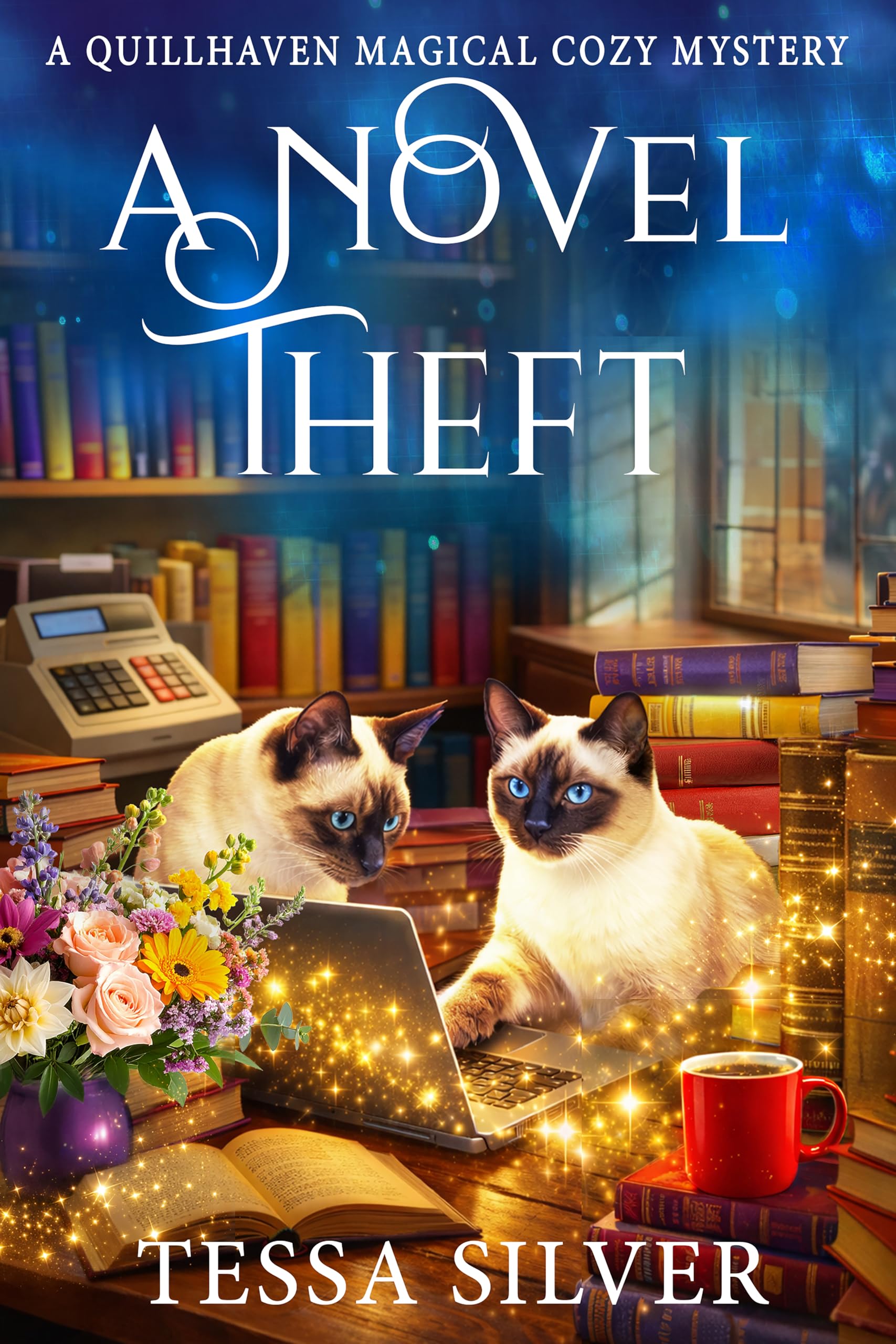 A Novel Theft (Quillhaven Magical Cozy Mysteries Book 11)