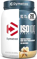 Dymatize Iso 100 Whey Protein Vanilla 1.3Lb 600Gr