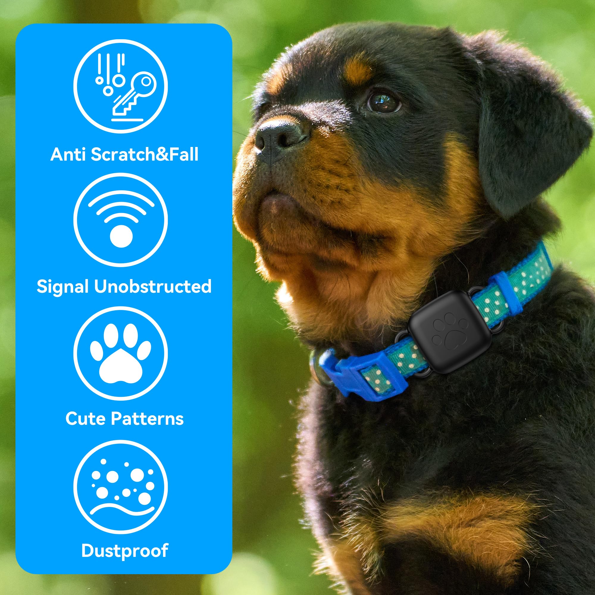 Amazon.co.jp: Tile Mate 2024用犬用首輪ホルダー、猫ペット