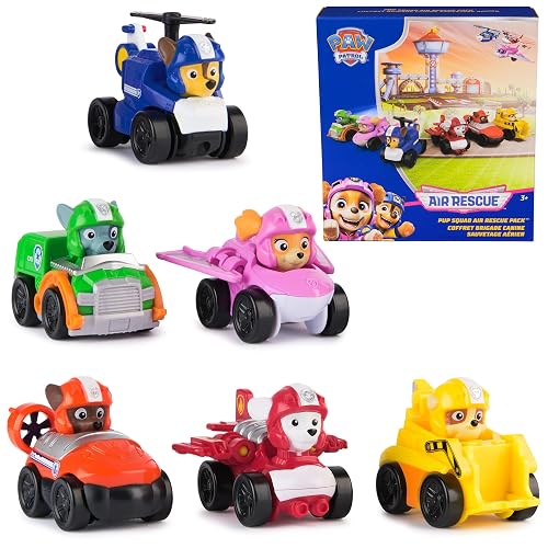 Paw Patrol Air Rescue Pup Squad Racers 6-Pack