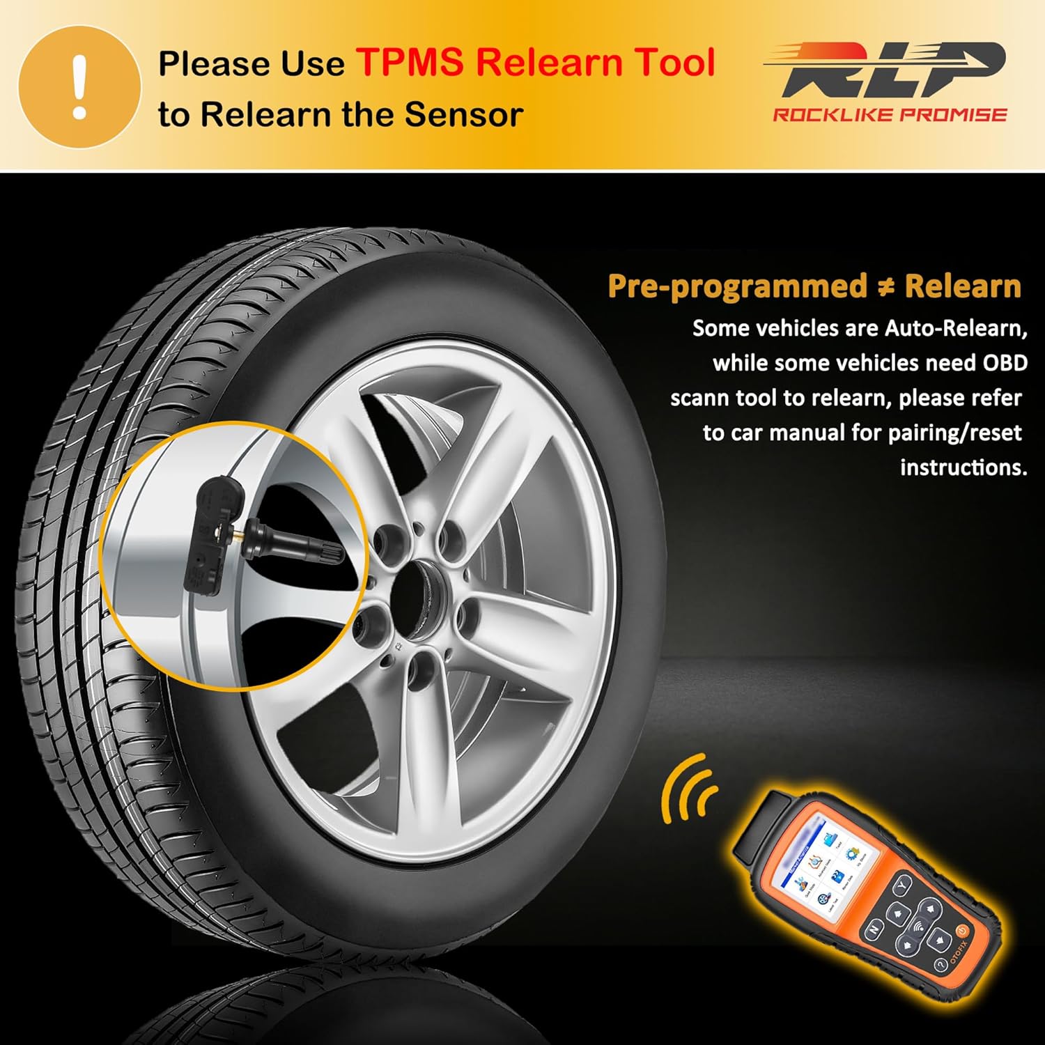 TPMS Sensor Tire Pressure Sensor TPMS Sensors Set of 4 315MHz Compatible with Ford Lincoln Mercury Replaces DE8T-1A180-AA 9L3Z-1A189-A CM5T-1A180-AA