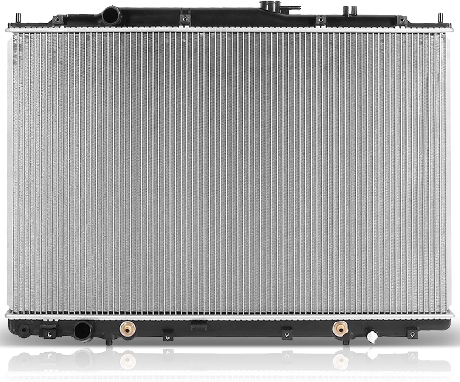 SCITOO Car Radiator Assembly Compatible with for Acura for MDX 2003 2004 2005 2006 for Honda for Pilot 2005 3.5L Replaces# 2740, 19010RDJA52