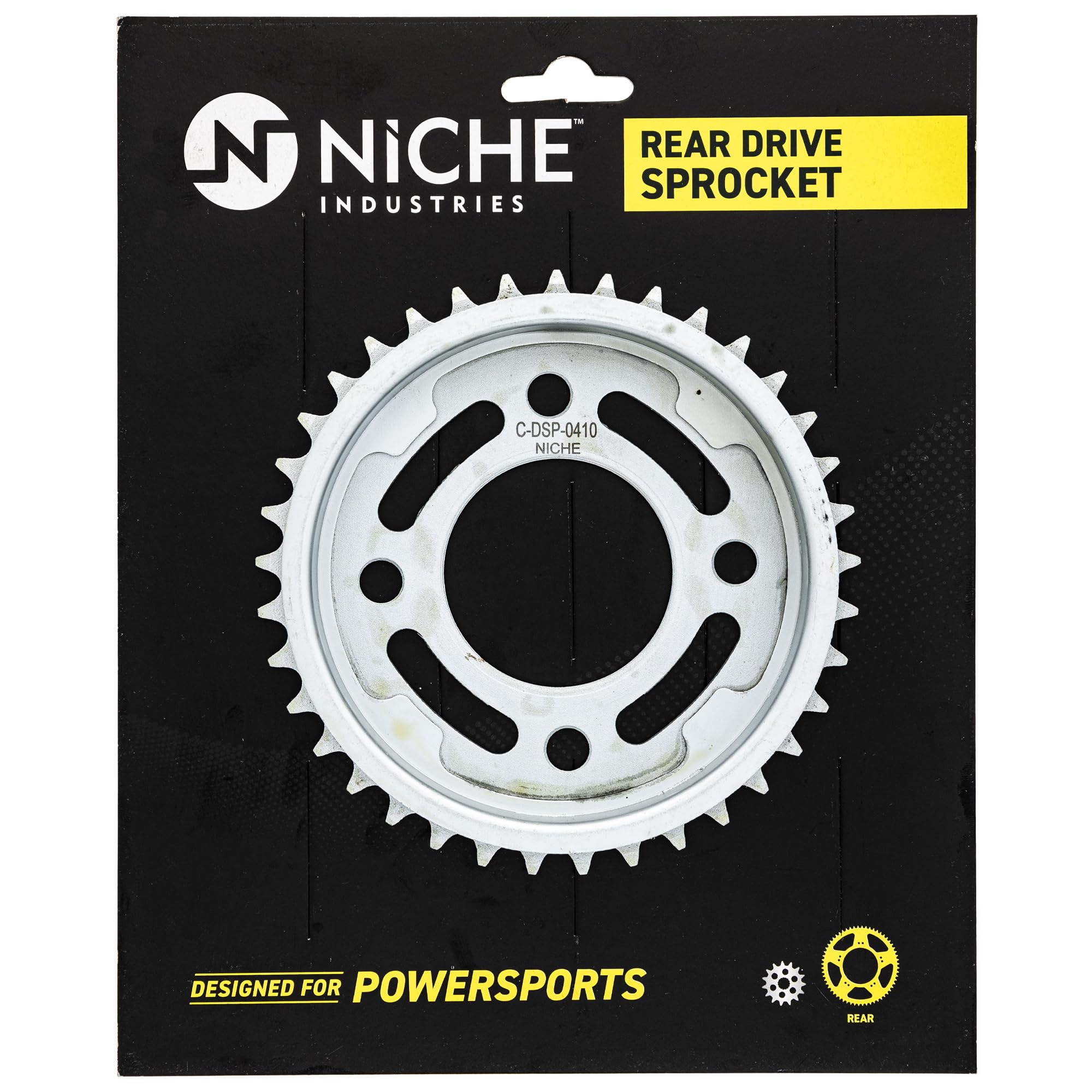 Amazon.com: NICHE 420 Pitch 37 Tooth Rear Drive Sprocket for Honda
