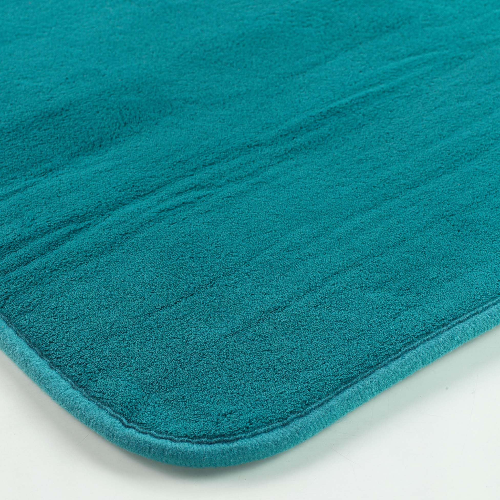 Douceur d'Intérieur Gentle for indoor use vitamin mat, 100% polyester, blue/emerald, without, 45 x 75 cm (Rectangular) - Image 2