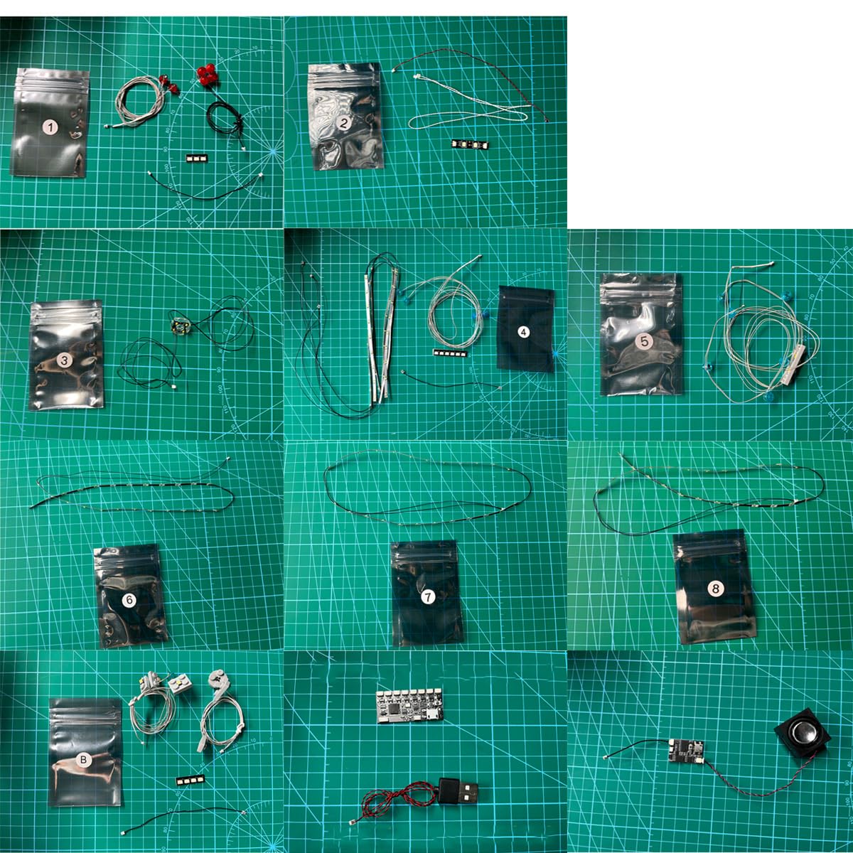 Télécommande Sons Jeu de Lumière pour (Faucon Millenium 75192) Modèle - LED Lumiere Kit Compatible avec Lego 75192 (Seul Lumière, sans Modèle)