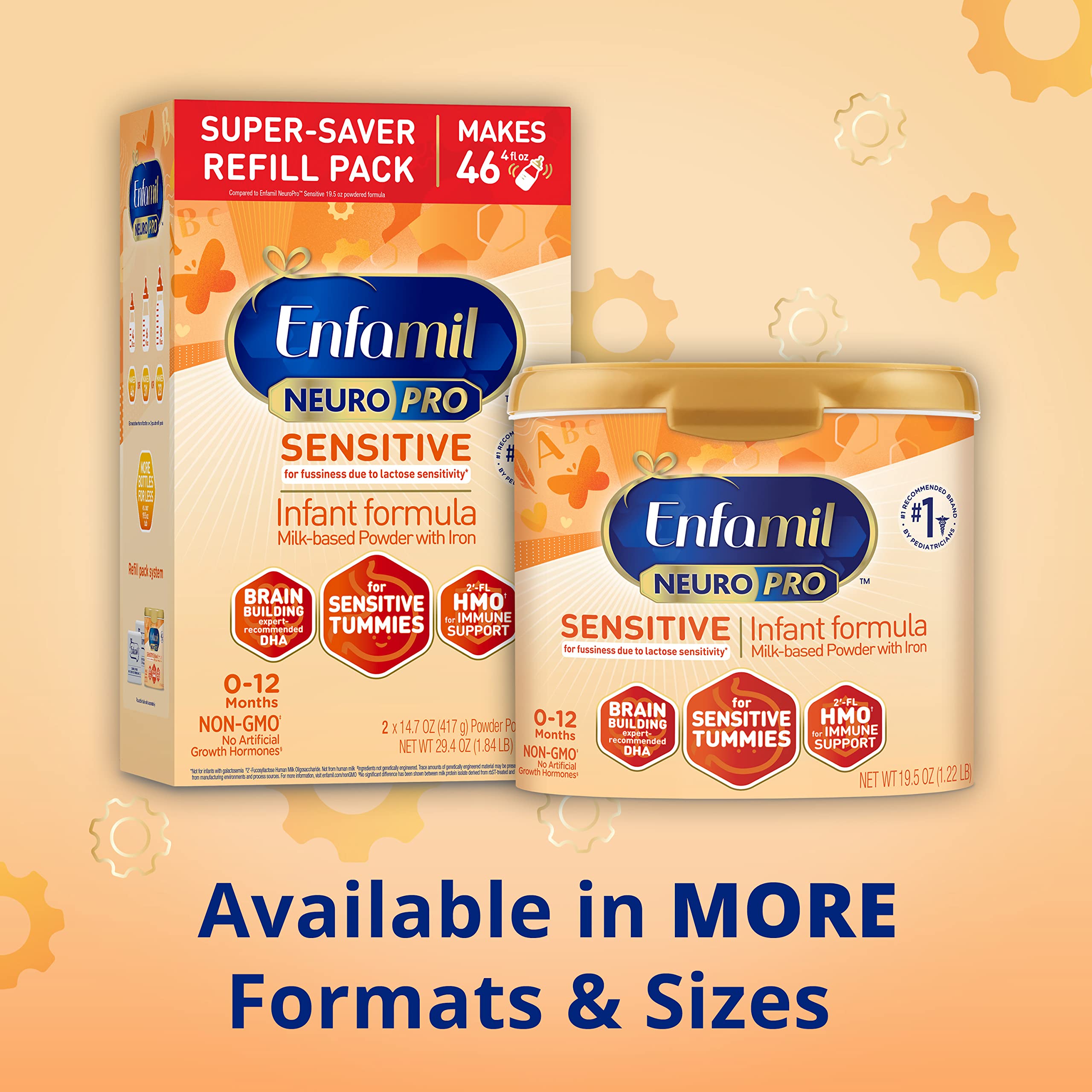 Buy Enfamil NeuroPro Sensitive Baby Formula, Brain and Immune Support