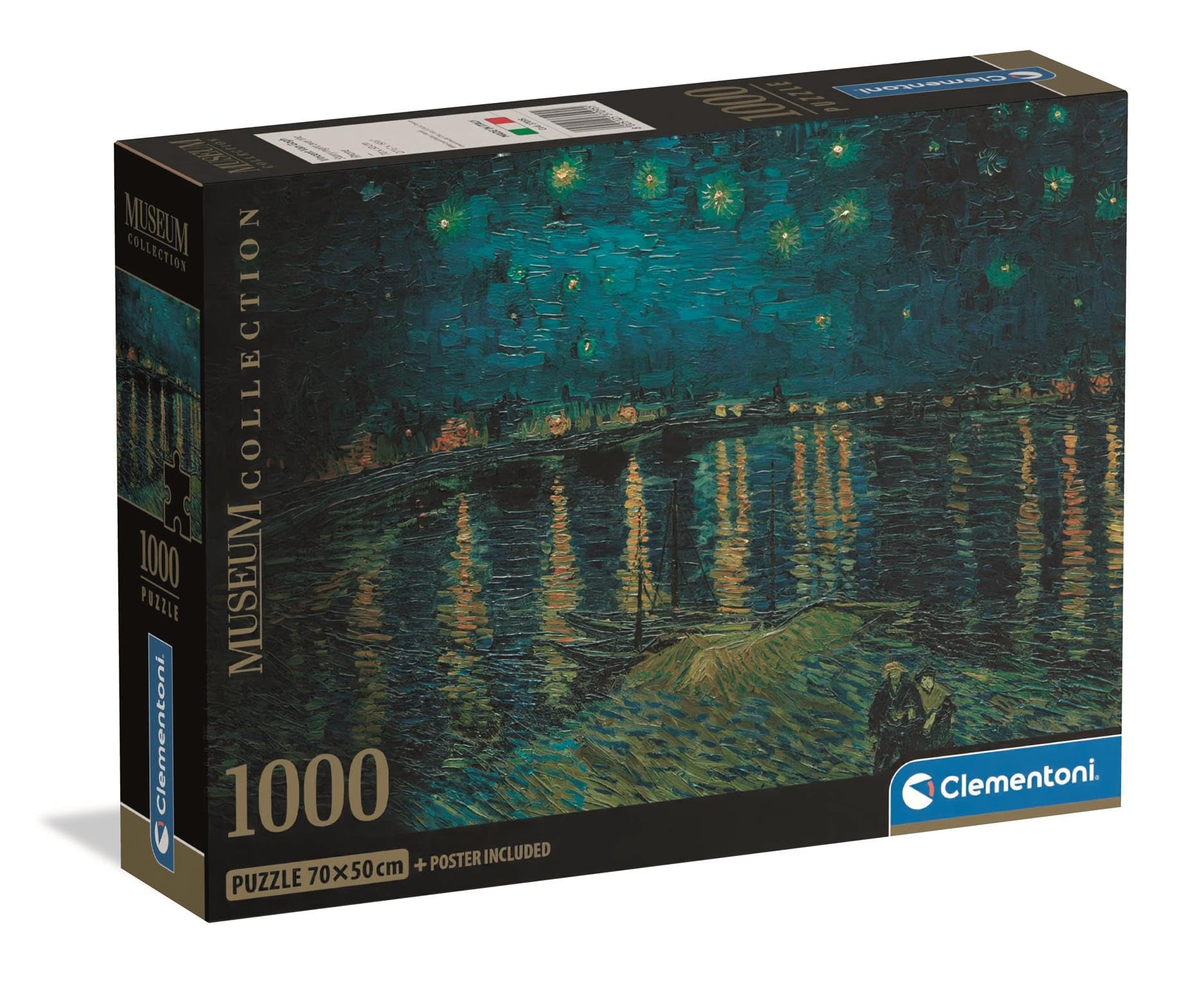 Van Gogh Puzzle Starry Night Over The Rhone 1000 Piece Jigsaw Puzzle