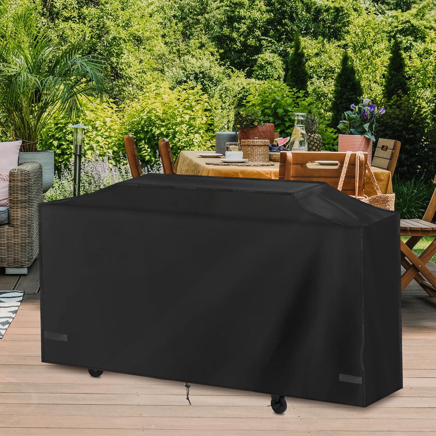 Grill Cover Compatible with Royal Gourmet GD401 GD402 GD403 Grill,Waterproof Flat Top BBQ Cover 67''L x 22.5''W x 37.4''H,Flat Top Gas Griddles Cover Compatible with Blackstone 1554 1825 1984