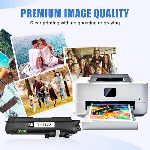 Miniatura 4 de Cartucho de tóner compatible TK 1172 TK1172 de repuesto para impresoras Kyocera TK1172 TK-1172 para impresoras ECOSYS M2040dn M2540d M2540dw