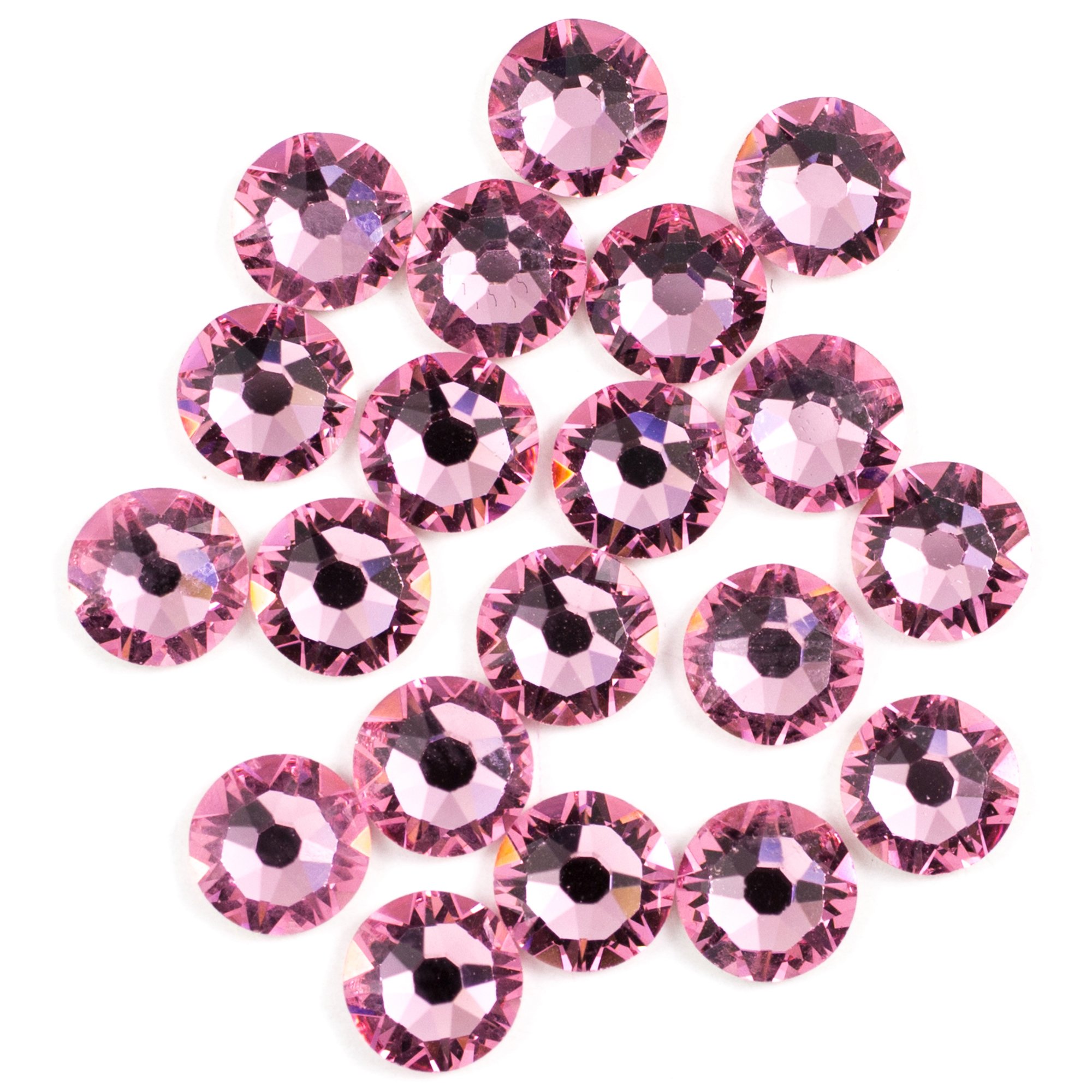 Swarovski - Create Your Style Hotfix 5mm Light Rose 3 packages of 20 Piece (60 Total Crystals)
