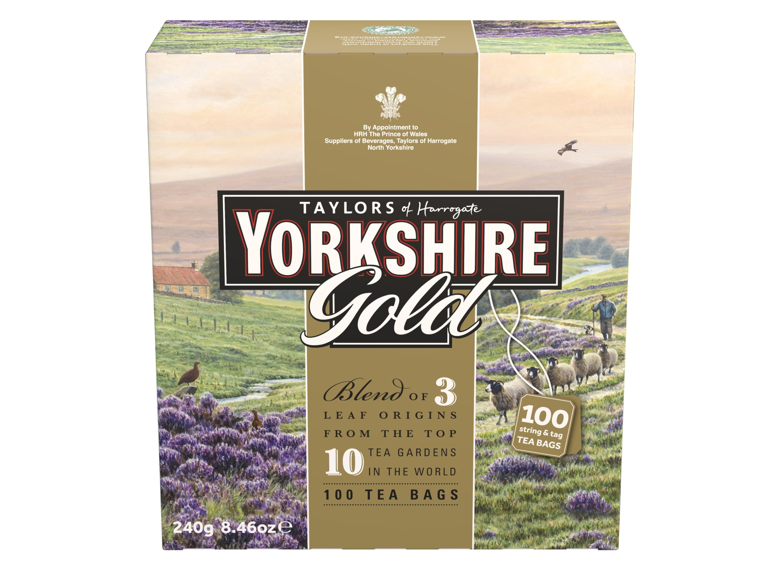 Taylors Of Harrogate Yorkshire Gold - 100 Tea Bags