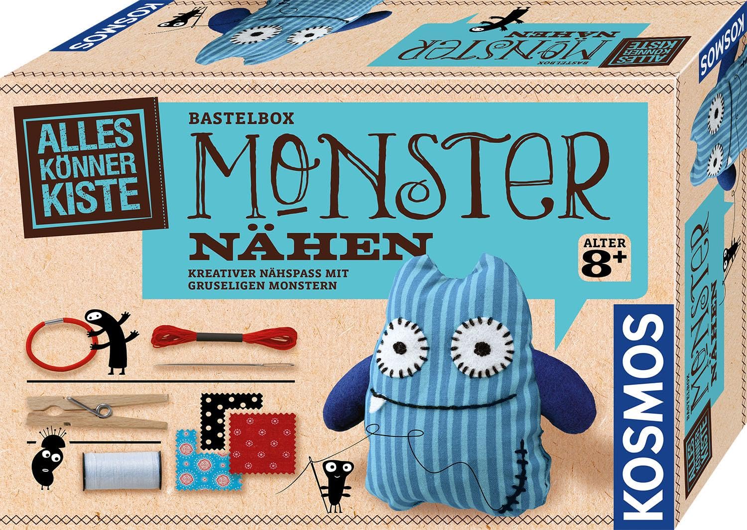 Monster nähen: Kreativer Nähspaß mit gruseligen Monstern