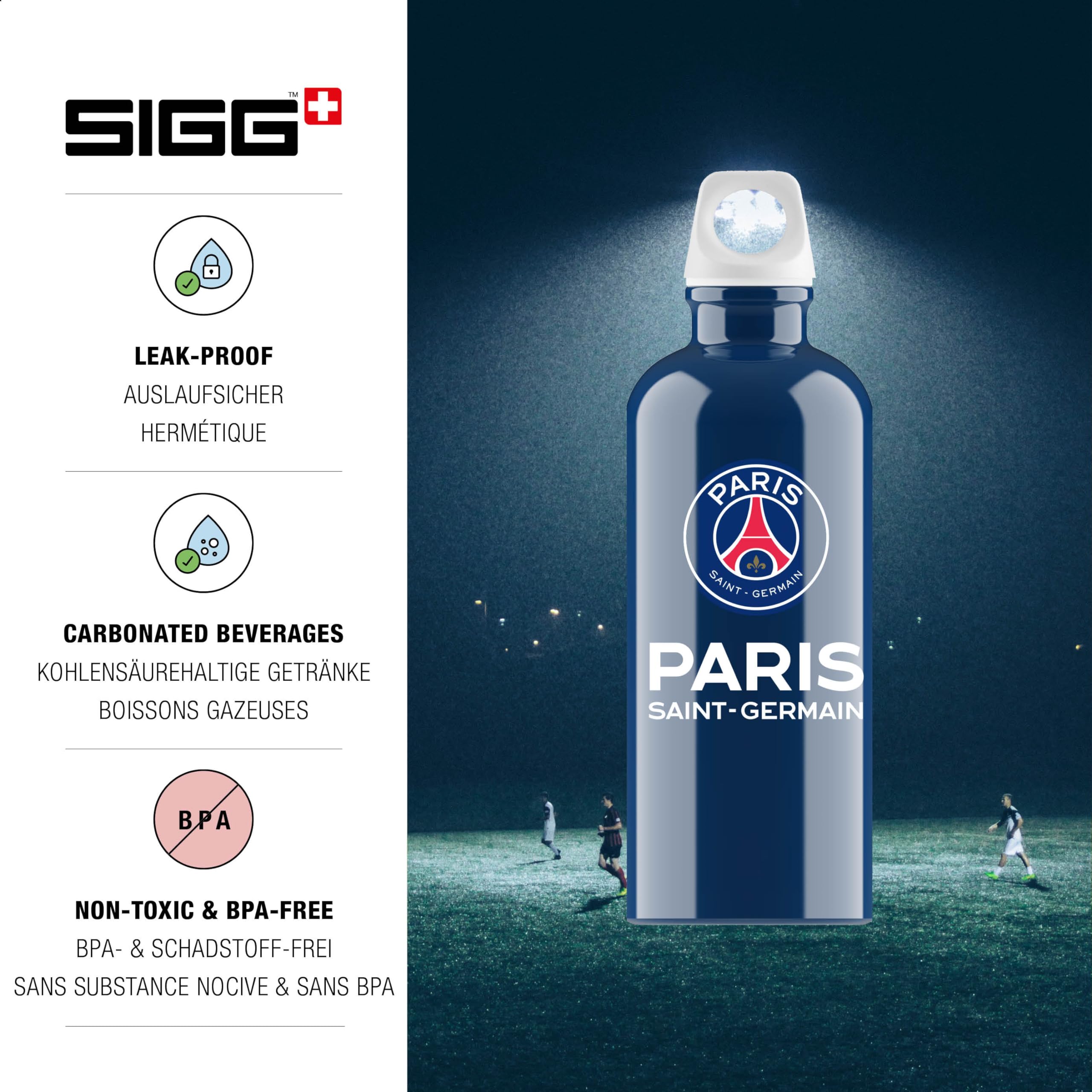 Gourde Sigg Traveller Alu Bleu Clair 0,6L - Occasion Réutilisable BPA Free