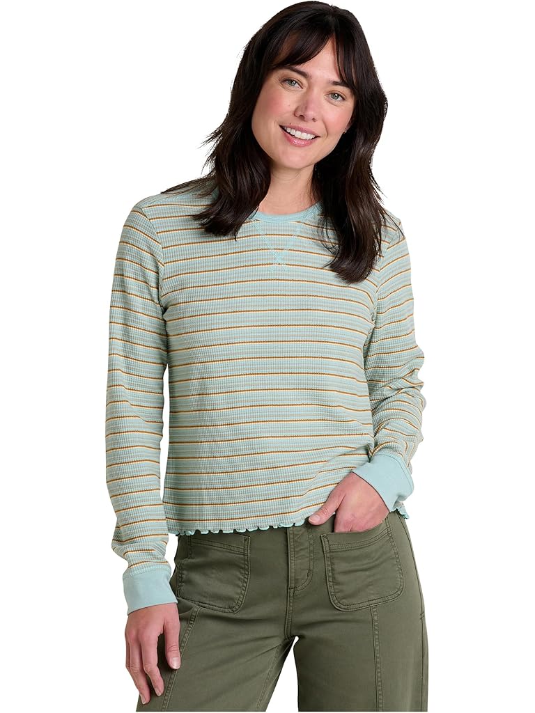 White Toad&Co Foothill Long Sleeve Crew II