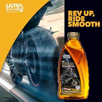 ULTRA 1PLUS 4T 20W-50 Full Synthetic Motorcycle Oil API SN JASO MA2-6 Quarts - 20W50 Engine Oil