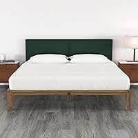 Vista 95 de Jaxx Panelist - Cabecero acolchado moderno, juego de 4 paneles para montar en la pared (cada uno de 11.25 x 30 pulgadas), tamaño Queen