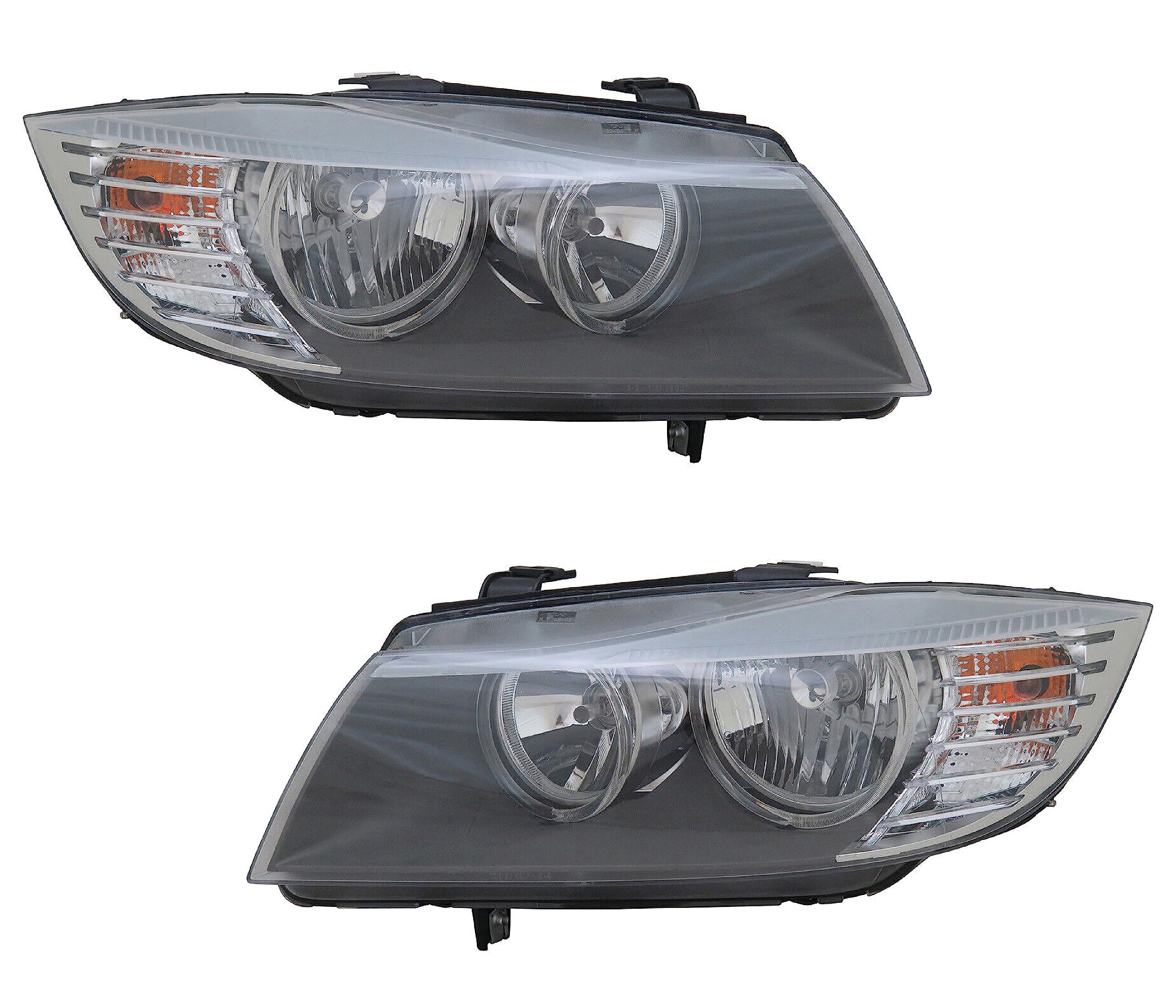 Non-HID BMW Lights Pair Halogen Headlights For BMW 320i/328i/335i 2012-2015 - Driver & Passenger 2012-2015 BMW Headlight Replacement - Foto 3