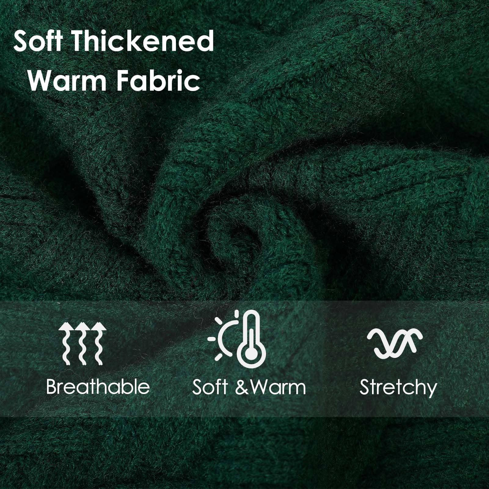 AOFITEE Maglione per Cane Grande, Invernale Maglioncino per Cani Taglia Grande con Collo Alto, Morbida e Calda Natalizio Maglioncini Pet con Maniche, Maglione Cane Labrador Verde, XL