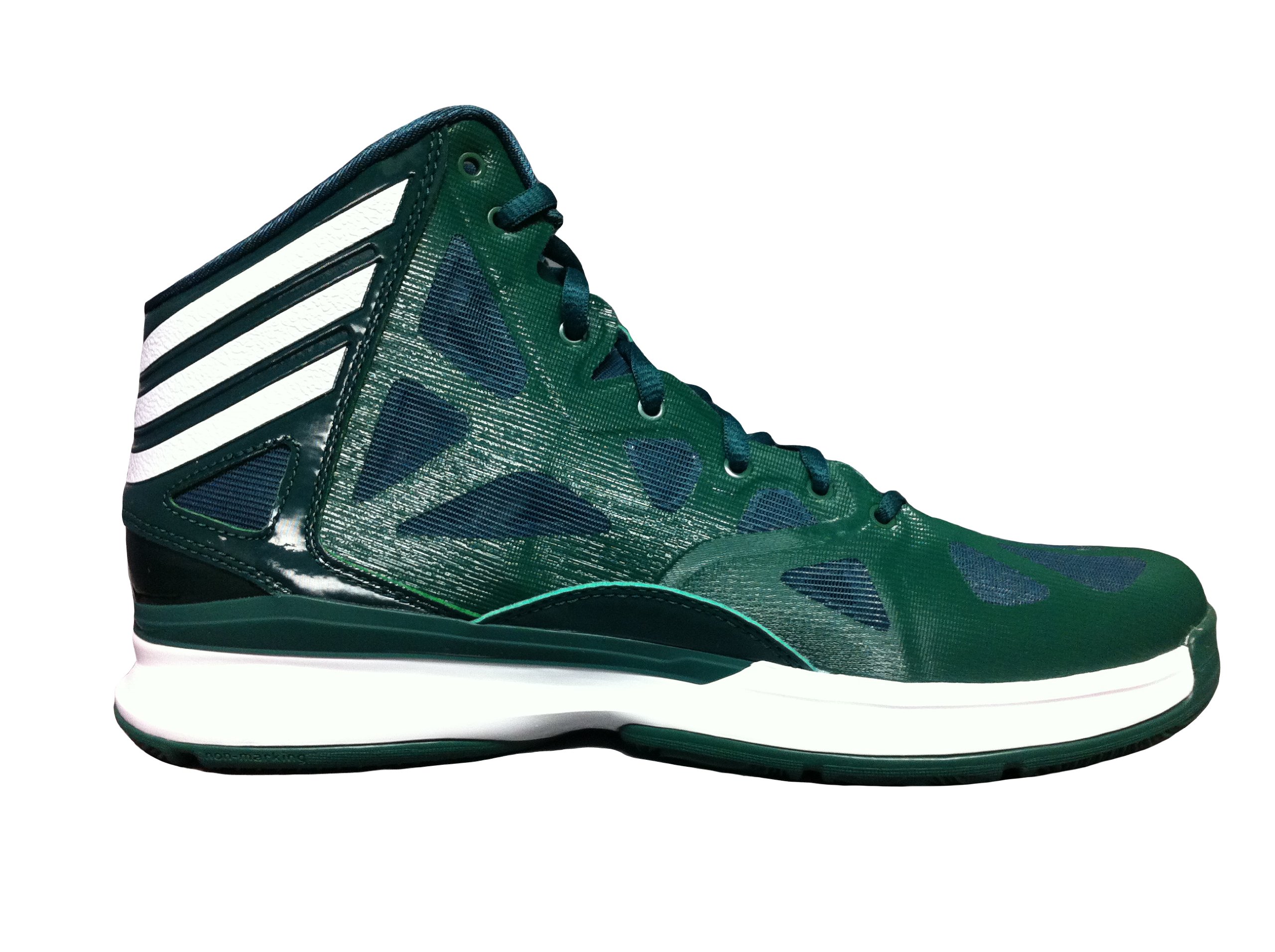 adidas gazelle silver green womens New Adidas Crazy Shadow Green/Black Size 7.5 Basketball Shoes   PremierSports