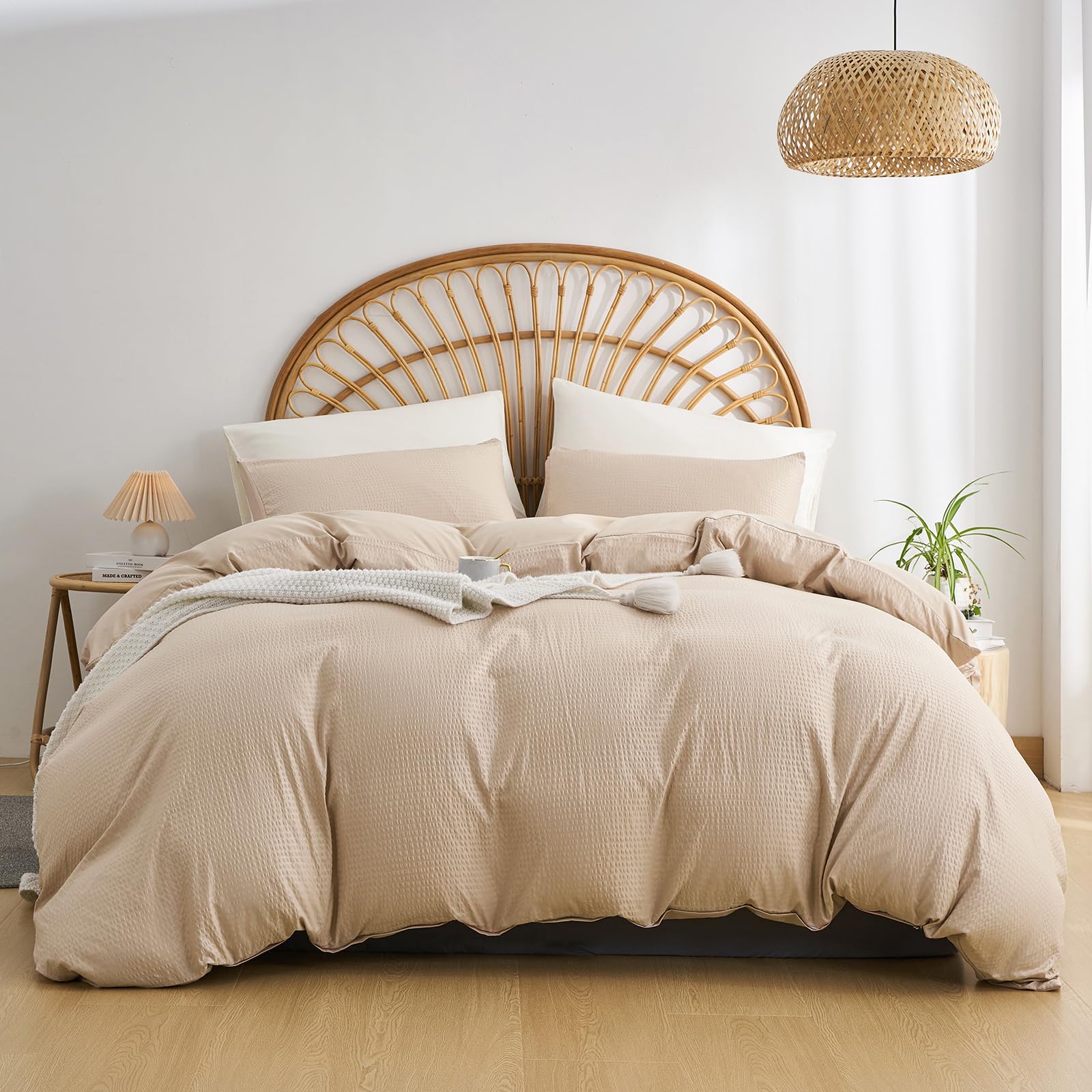 DuShow Waffle Duvet Cover