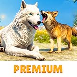 野生の仮想狼家族サバイバルシミュ