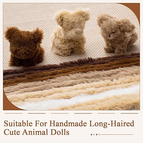 Miniatura 4 de VitalCozy 10 piezas de 39.37 pulgadas de largo, tallos de felpilla para manualidades, proyectos de bricolaje y decoración de suministros de