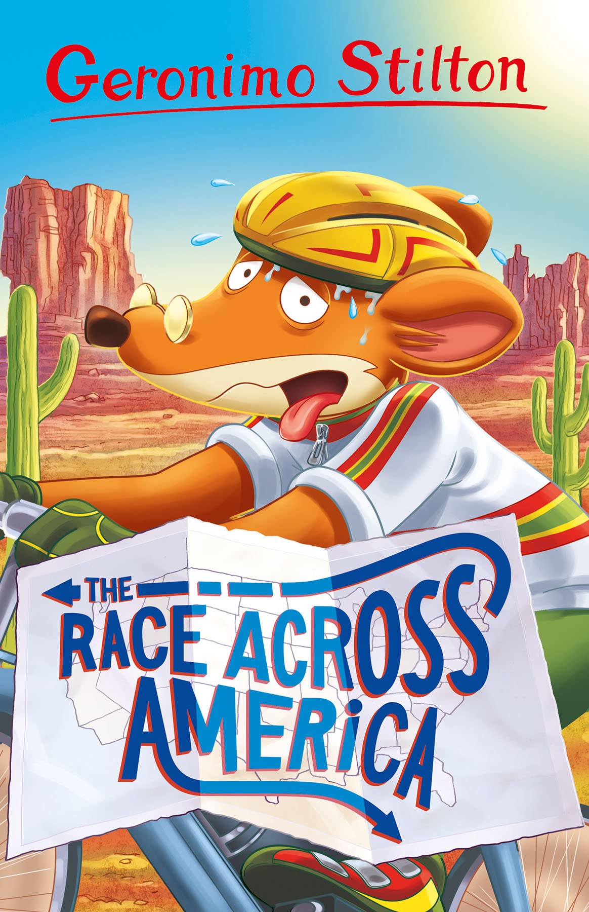 The Race Across America by Geronimo Stilton (Paperback, 2021)