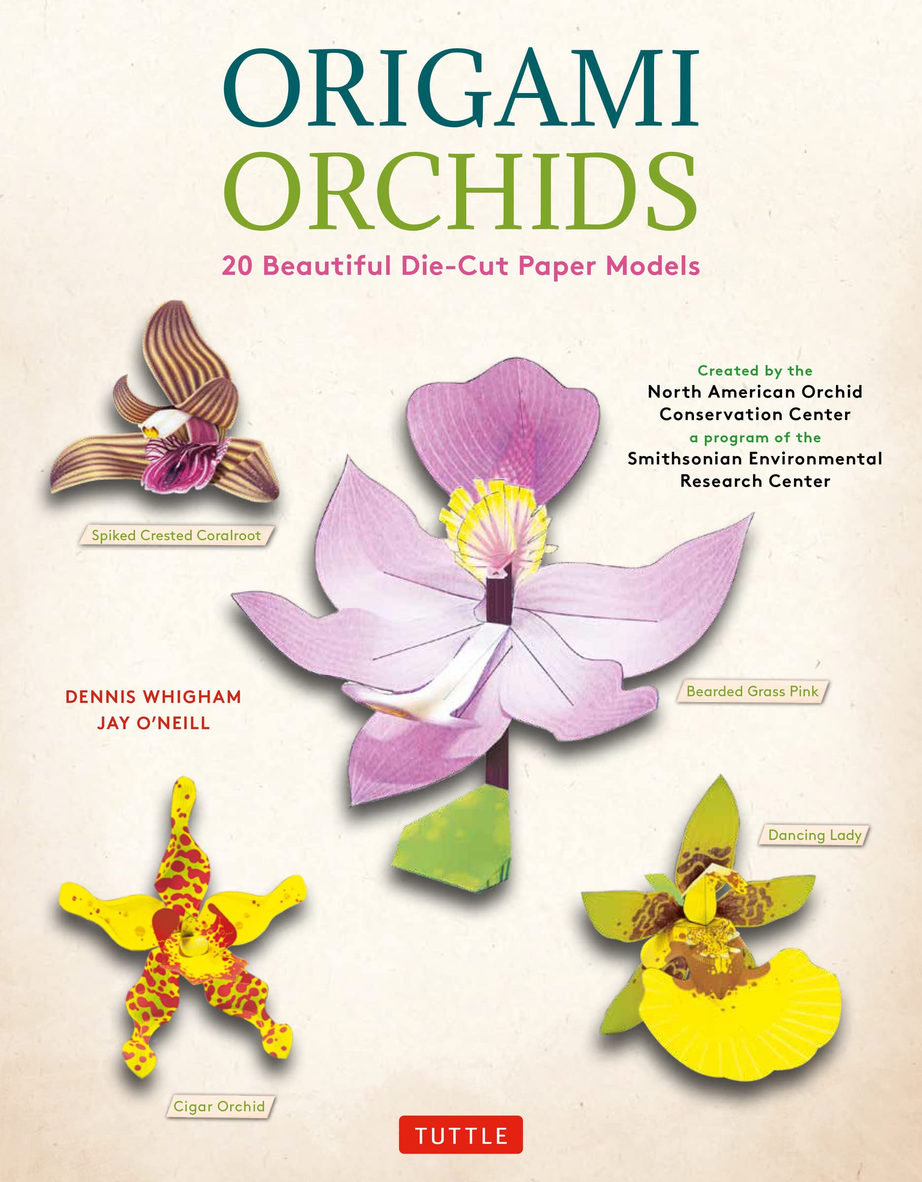 Tuttle Publishing Origami Orchids Kit: 20 Beautiful Die-Cut Paper Models