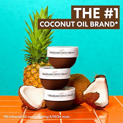 Miniatura 7 de Palmer's Crema de Coco Brasileña con Fórmula de Aceite de Coco con Vitamina E, 8.8 Fl Oz, Crema Batida para Glúteos, Busto y Cuerpo, Ayuda con el