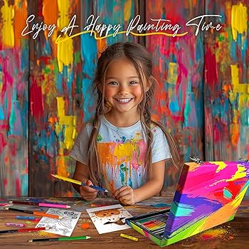 Amazon.com: Cokiki 184-Piece Art Kit for Kids Ages 6-12