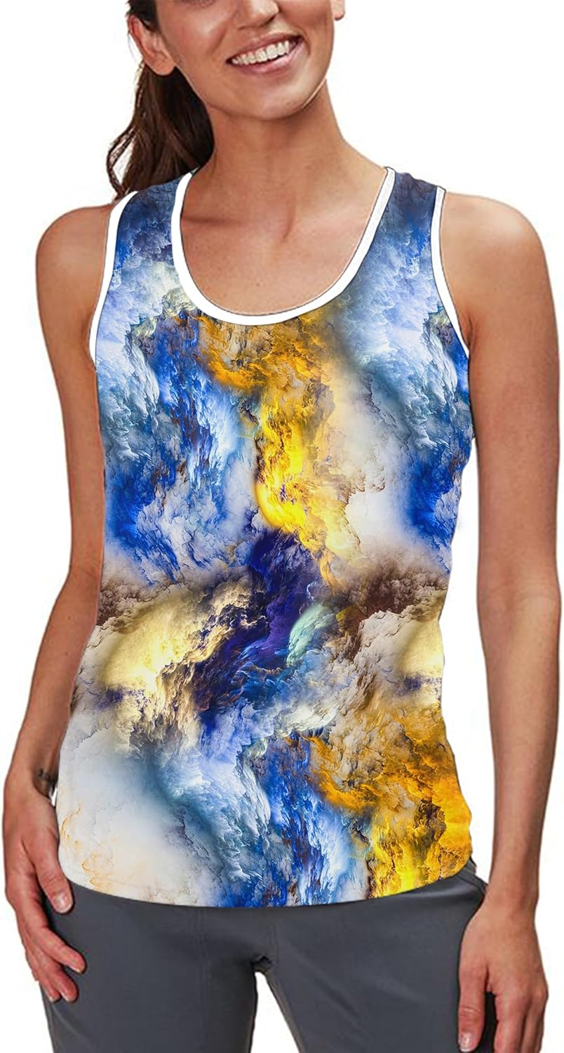 Asylvain 3D Tank Tops for Men Women Cool Design Graphic Sleeveless Shirts Summer Tops - Image 4