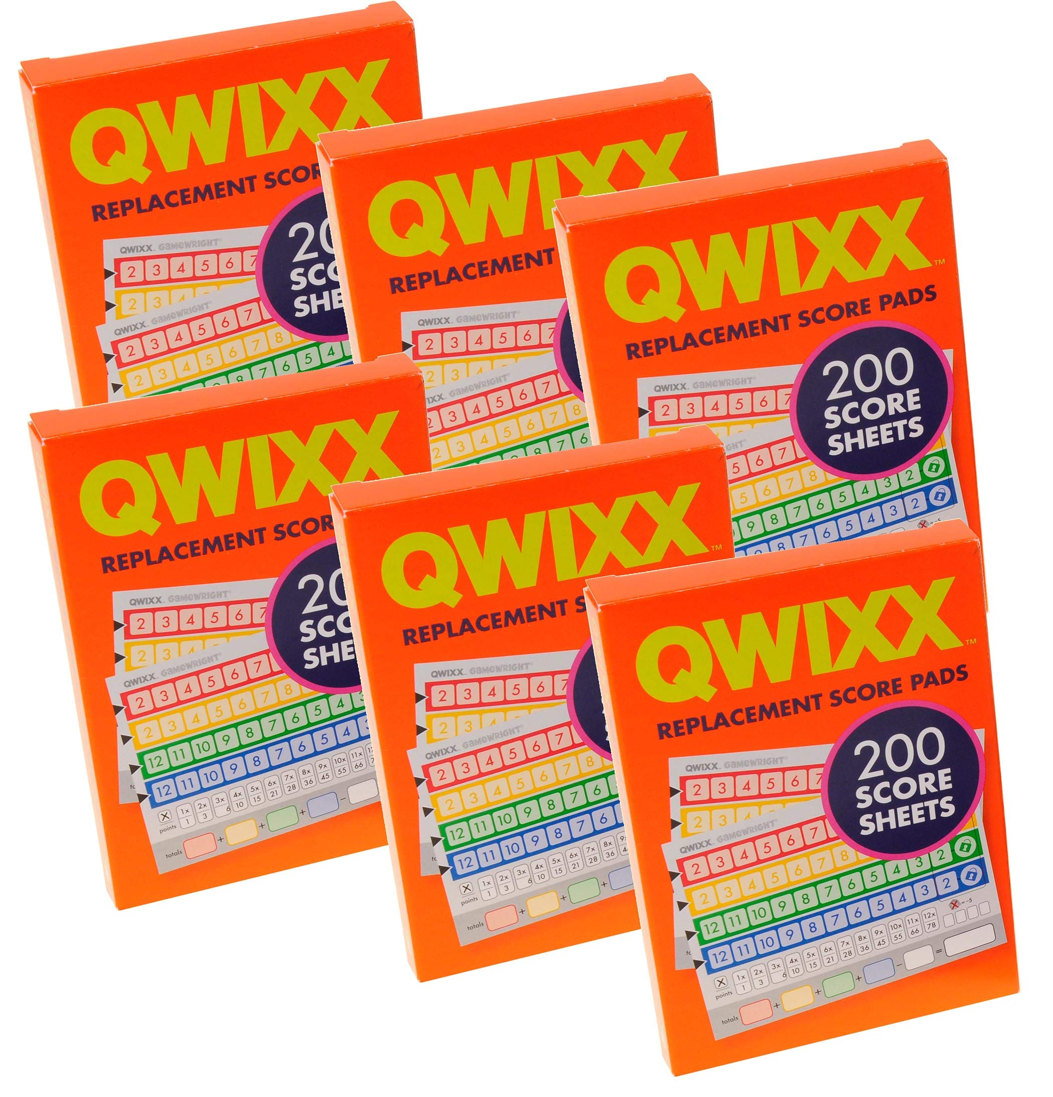 Qwixx - Recharge bloc de score - Ô maitre du jeu