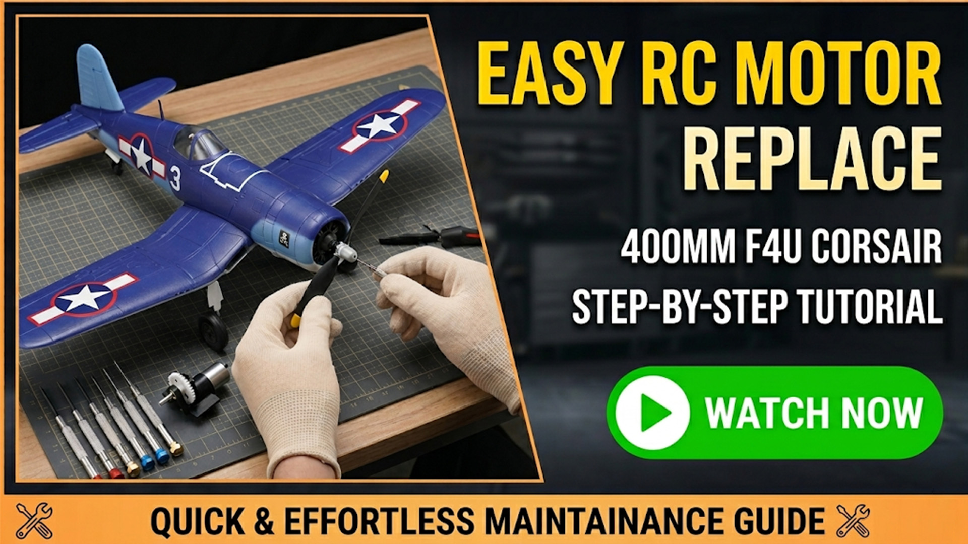 Amazon.com: RCkuler F4U Corsair RC Planes for Adults, RTF 4