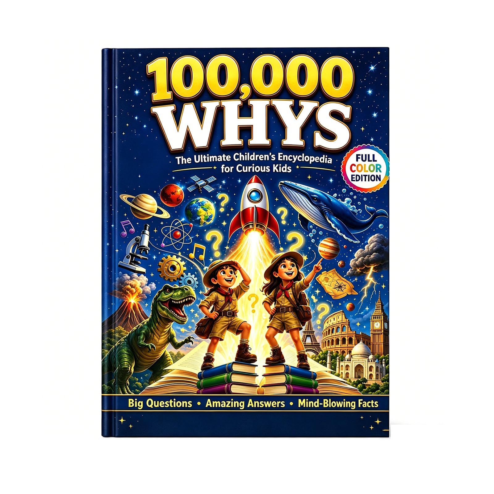 Children's encyclopedia "Why 100,000?" Extracurricular reading for primary school students (Building The Ultimate Brain) (Style C)