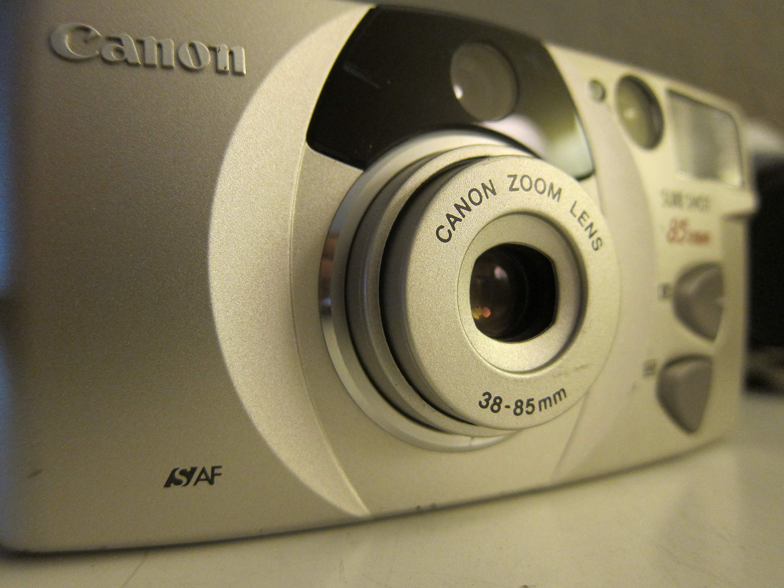 Canon Sure Shot 85 Platinum Zoom 35mm Camera: Film Cameras: Amazon