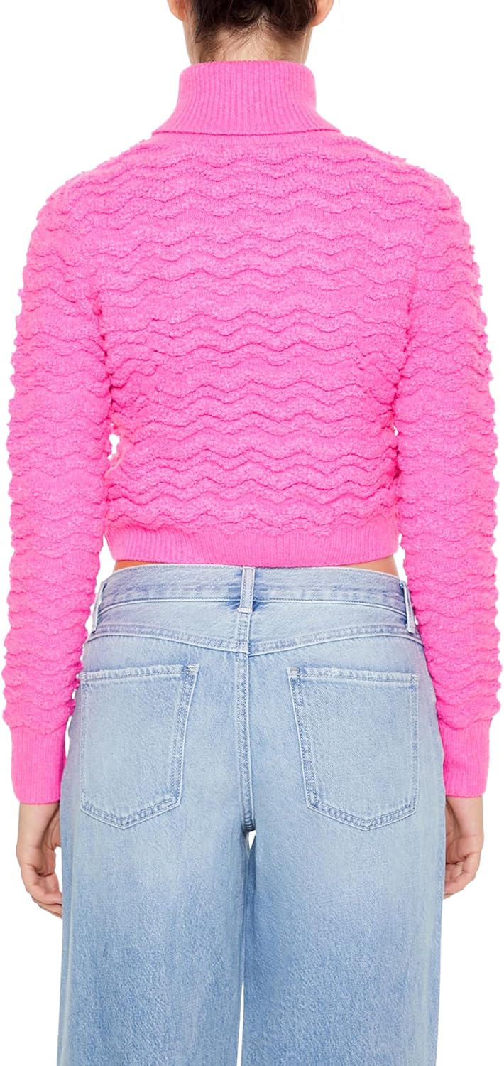 Forever 21 Womens Turtleneck Cropped Sweater - Image 5