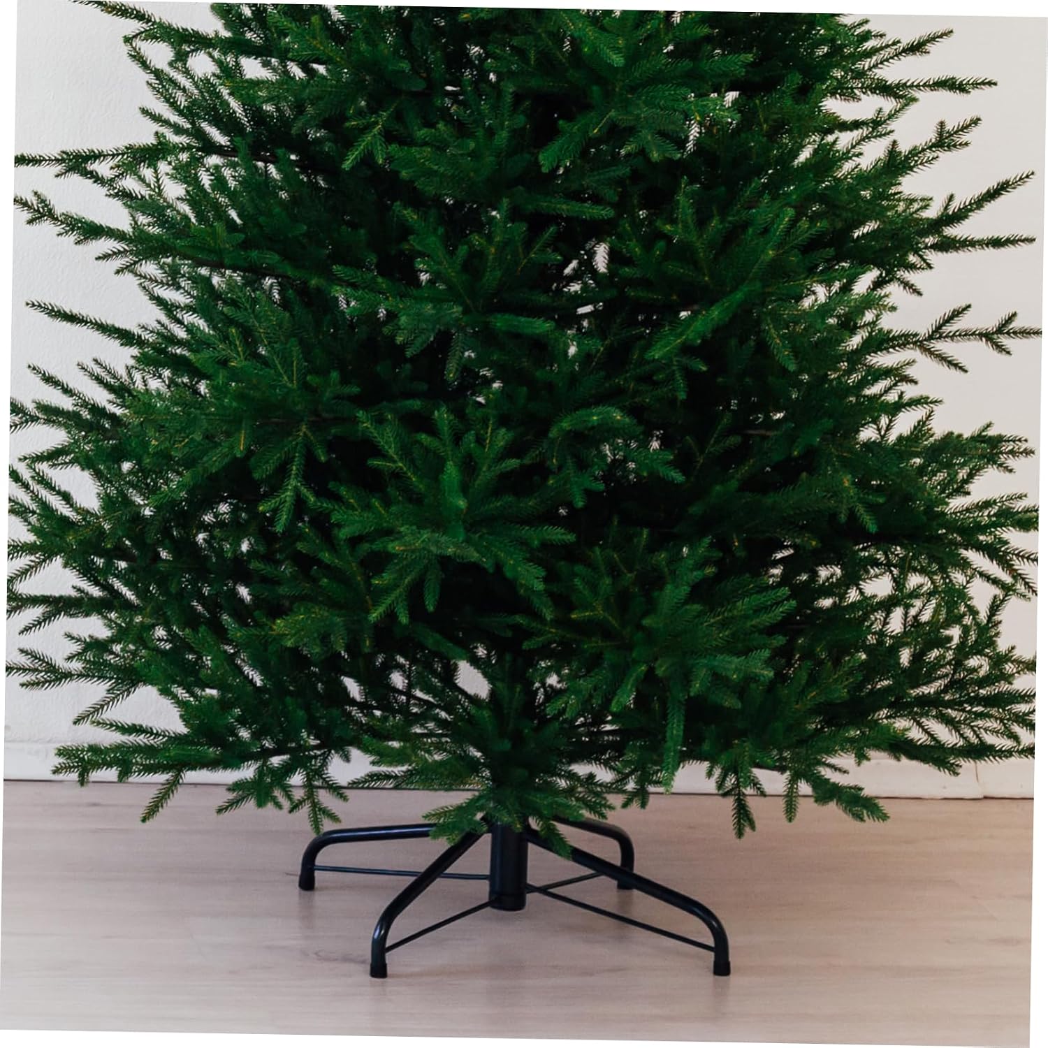 Garneck Christmas Tree Stand Base with Pipe Stable Xmas Holder for Artificial Trees Easy to Install Material for Home Holiday Decor