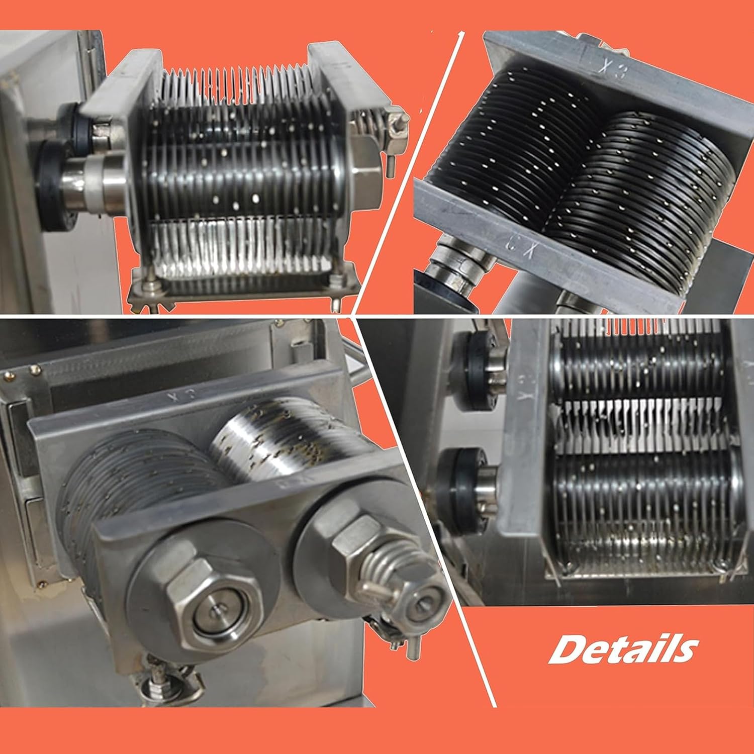 Electric Meat Slicer Cutting Machine Commercial Stainless Steel For Steak Pork QX 4mm Blade