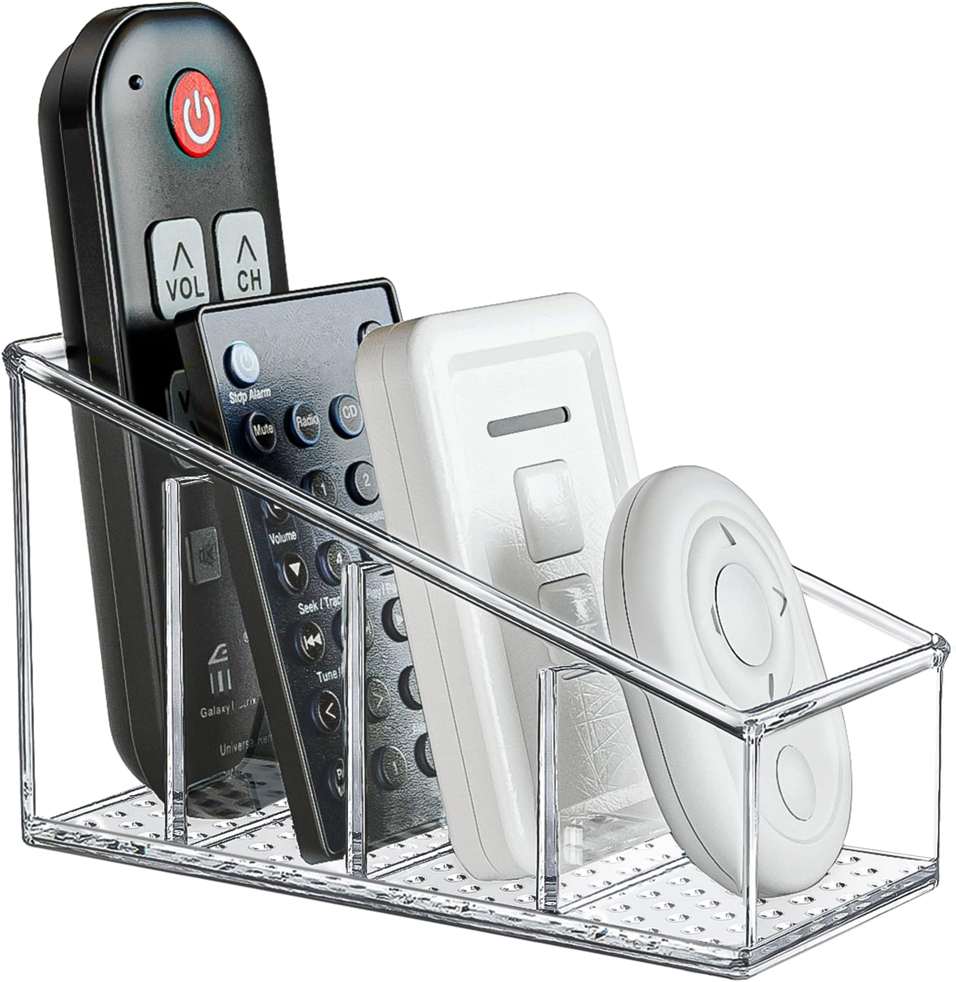 MaxGear Desk Organizer Small Desk Organizer Pencli Holder Pen Holder Pencli Holder for Desk Pen Organizer Pen Holder for Desk Cute Makeup Brush Holders Stationary Organizer Marker Organizer, Clear