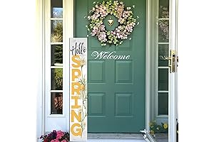 Elegant Springtime Porch Decorations