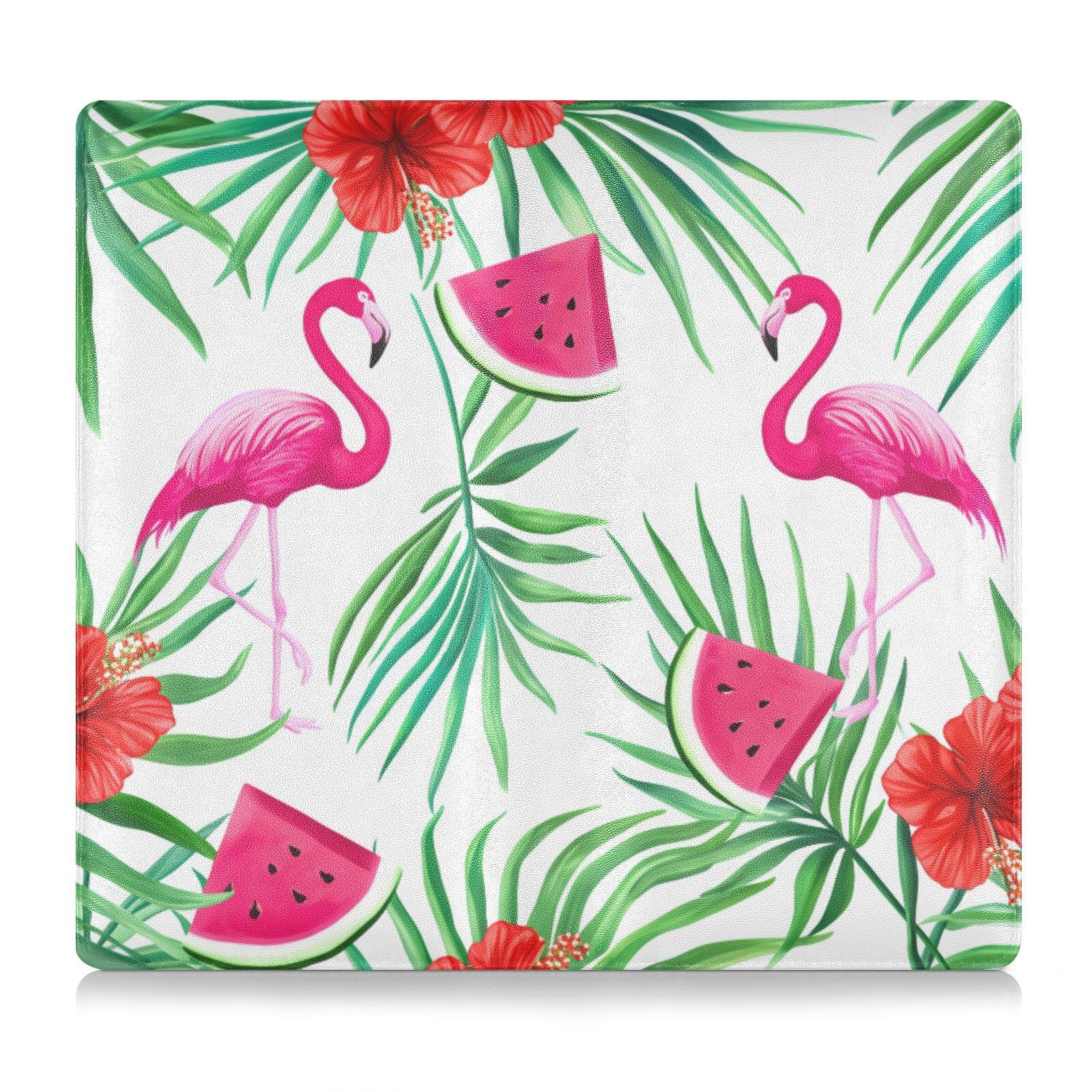 BURSTDDY Flamingos Leather Car Registration and Insurance Holder,Registration and Insurance Card Holder Glove Box Car Organizer Car Document Holder for Cards, Driver License