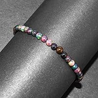 Vista 16 de Multi Gemstone Dainty Choker Bracelet