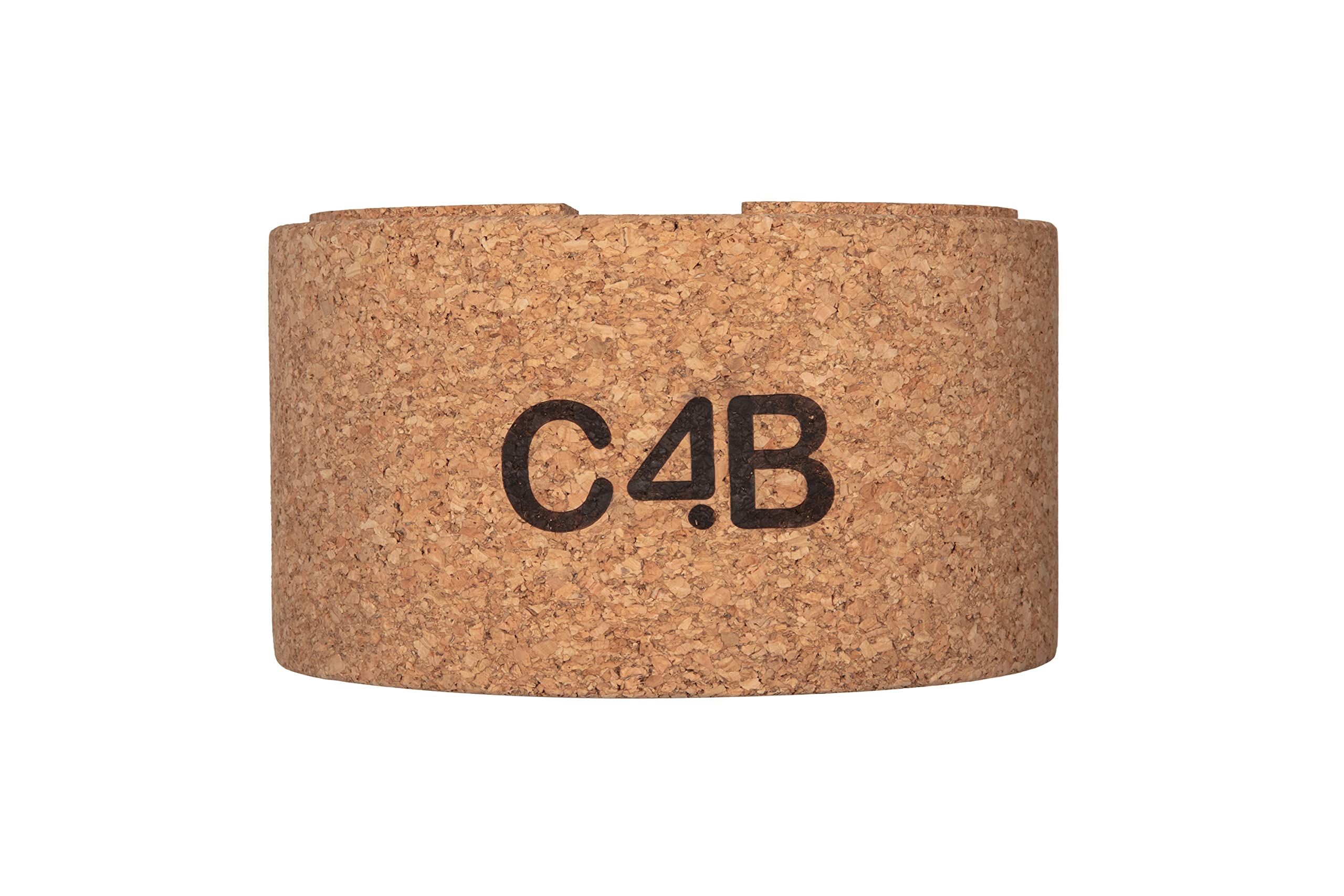 C4B Set Per Estensione Schiena in Sughero | Stretching Schiena, Colonna Vertebrale e Petto | Estensore Schiena con Altezza Regolabile | con Borsa da Palestra in Cotone