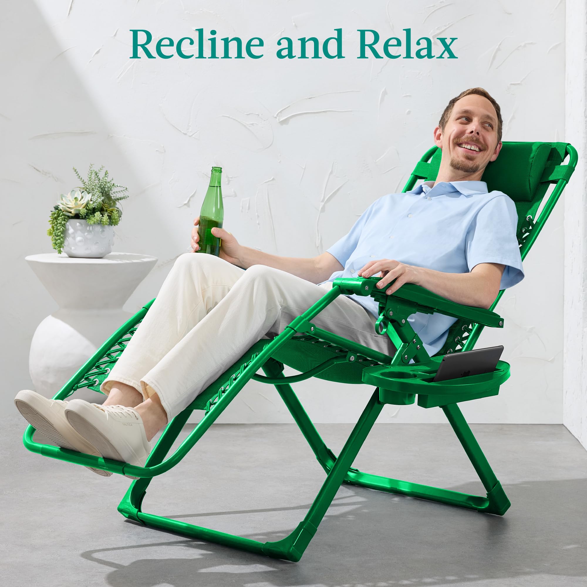 nautica outdoor recliner chair