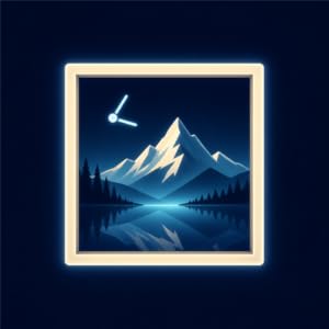 Digital Photo Frame for Fire TV Slideshow, Albums, Clock, Family Photos & Ambient Display