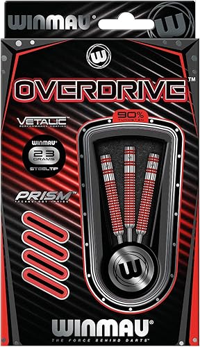 Miniatura 6 de Winmau Advance 500 Series - Juego de dardos profesionales de tungsteno con vuelos y ejes (tallos)